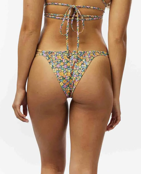 Rip Curl Womens Bikini Bottoms Afterglow Floral Skimpy Coverage | Hansen Surfboards