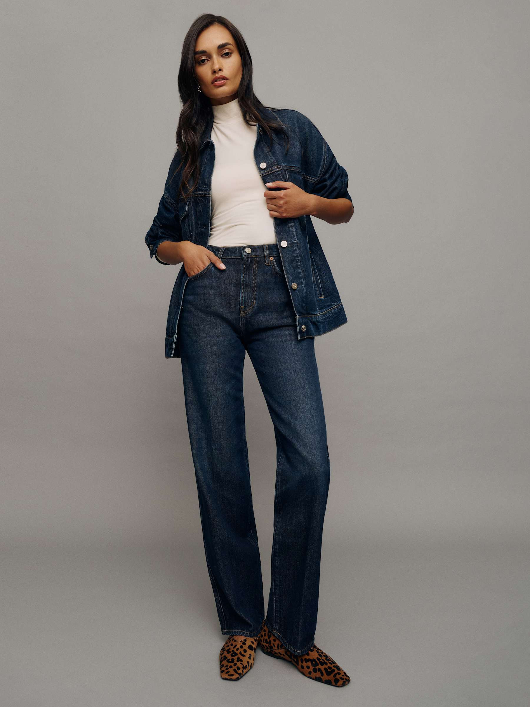 Val 90s Mid Rise Straight Jeans | Reformation (Global)