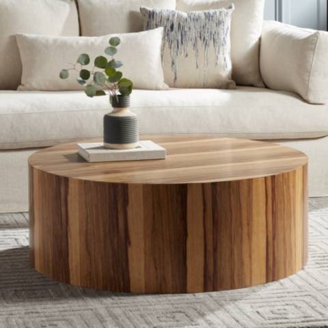 Crestview Collection Limba 42" Wide Brown Cocktail Table - #458E7 | Lamps Plus | Lamps Plus