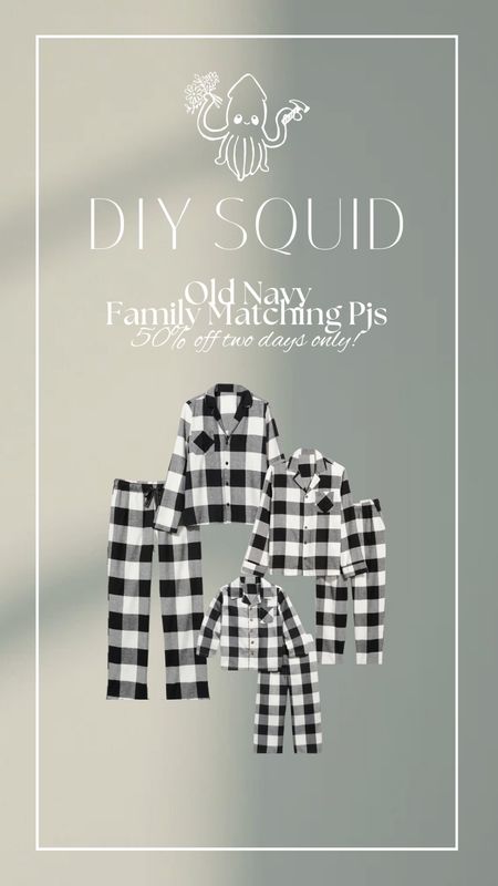 Family matching pjs, 50% off for two days only at Old Navy! 

#LTKHoliday #LTKHolidaySale #LTKfamily