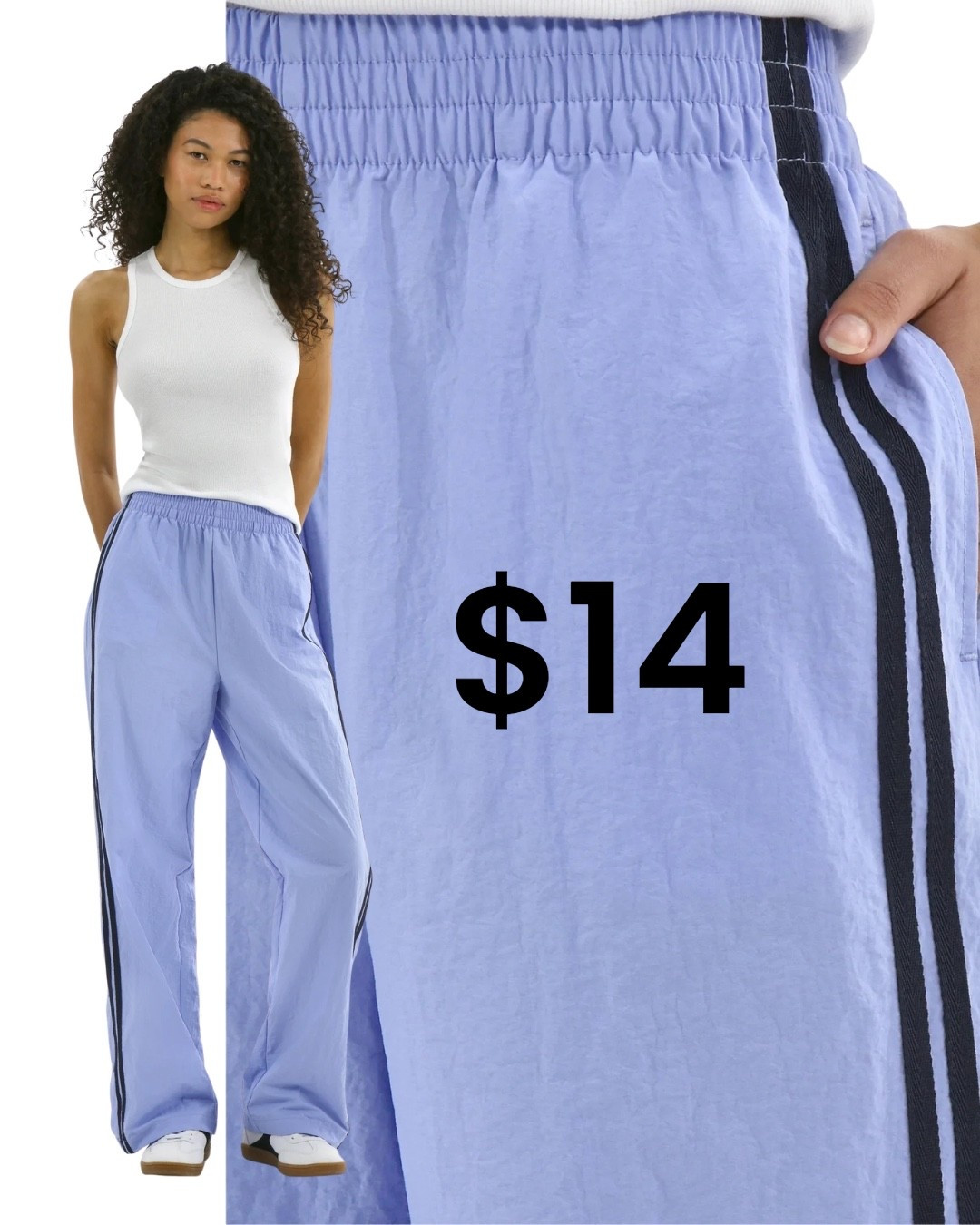 Three color options! Track pants are making a comeback!!! 