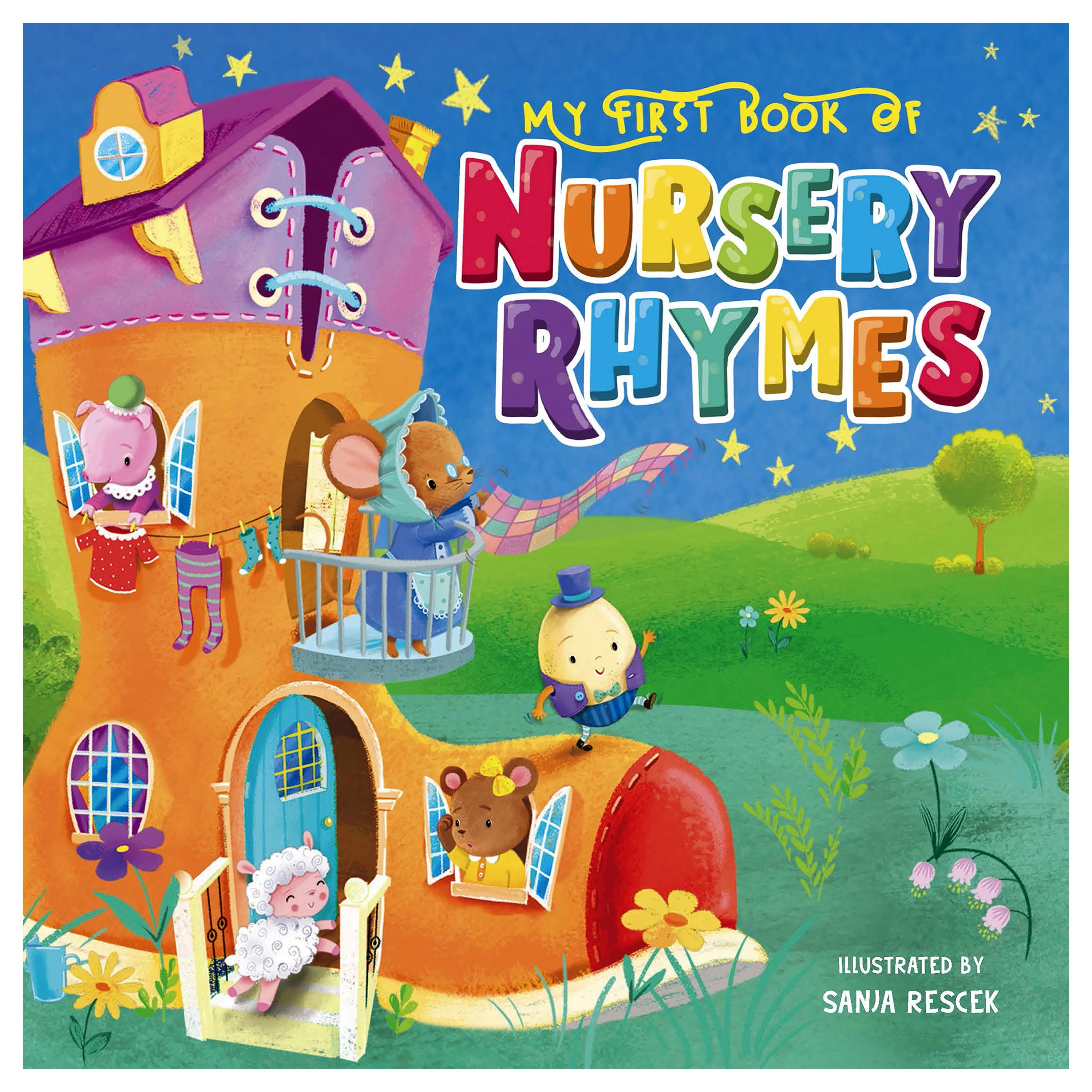 Little Hippo Books My First Book of Nursery Rhymes Baby Memory Book (Board Book) | Walmart (US)