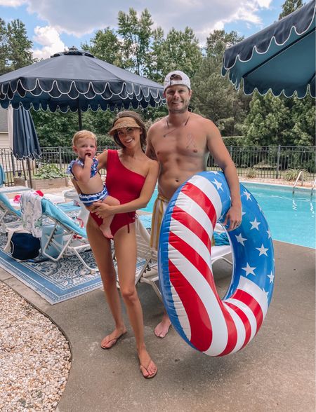 Red swimsuits for the 4th!

Pool float, flag, USA, family, baby, one piece, red, white, blue

#LTKSwim #LTKStyleTip #LTKSeasonal