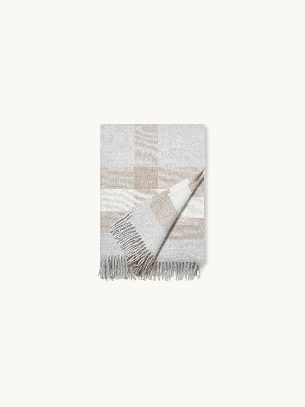 Alpaca Throw Blanket in Plaid | Boll & Branch® | Boll & Branch