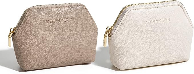 ROWNYEON BEGINMAGIC Small Makeup Bag for Purse, Mini Portable Cosmetic Bags for Women, PU Leather... | Amazon (US)