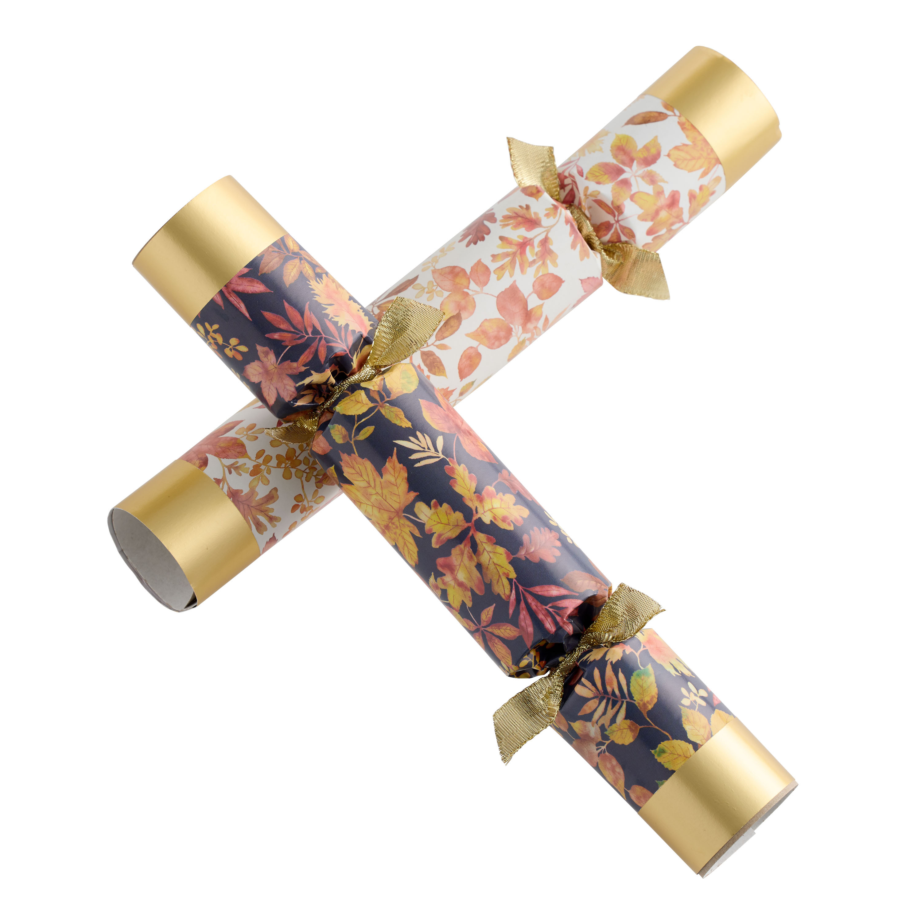 Medium Thanksgiving Leaf Party Crackers 8 Count | World Market