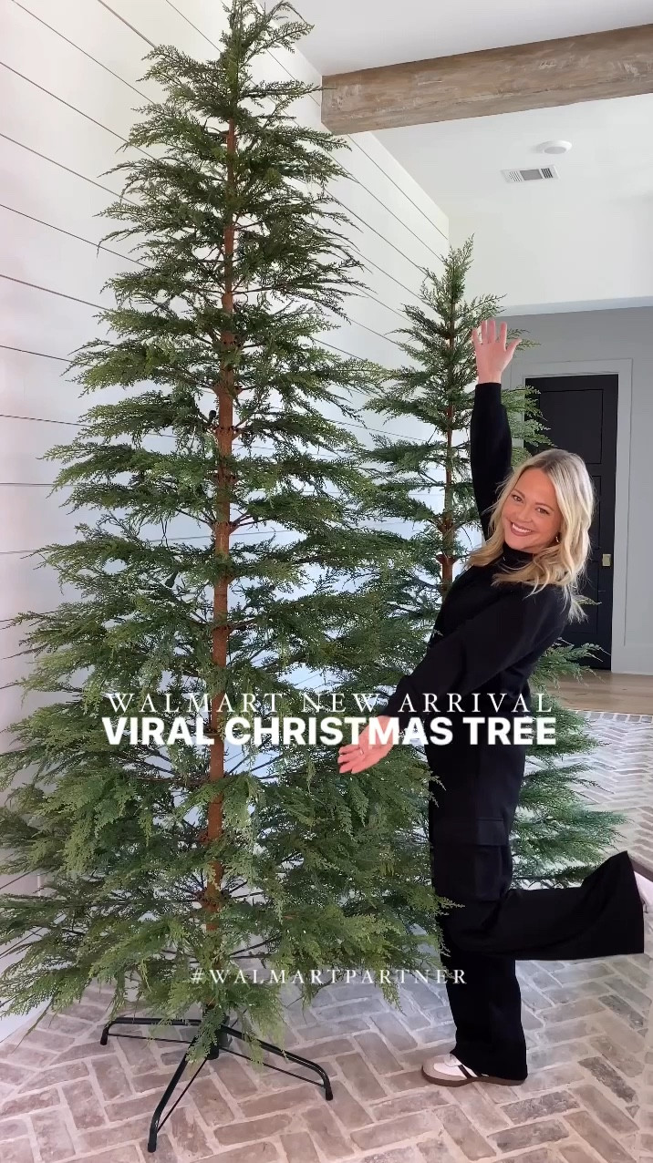 These new arrival Christmas trees have gone viral for good reason! I unboxed mine today and I’m blown away! They are real feel branches and come pre-lit. The 9ft AND 7.5ft are BOTH under $200! 

#walmartpartner #walmarthome @walmart Christmas tree / holiday decor / Christmas decor / Christmas / viral tree / viral Christmas tree / fall outfit / living room decor / bedroom decor / travel outfit / greenery / garland / wreath 

#LTKSeasonal #LTKFamily #LTKHome