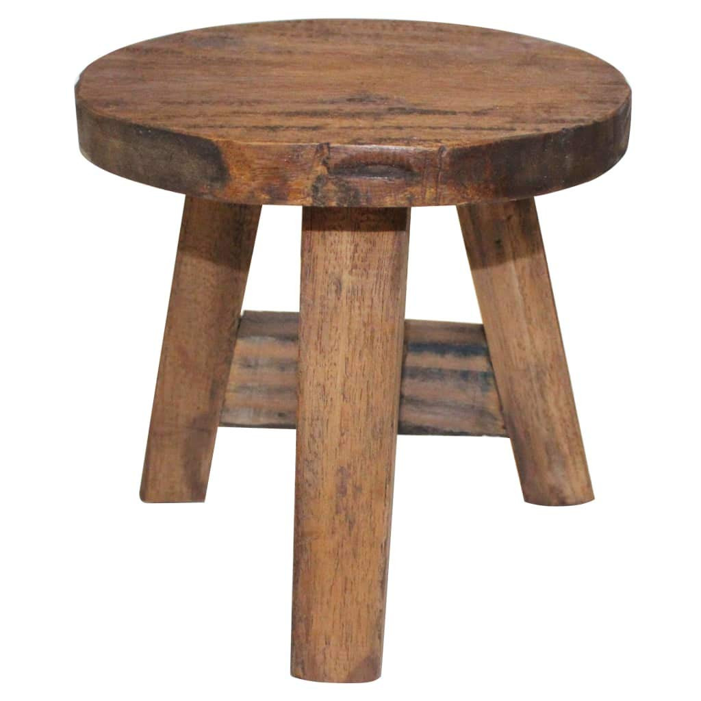Solid Wood Stool,Round Step Stool,Wooden Stool, Small Short Stool, Shoe Changing Stool,Wood End S... | Amazon (US)