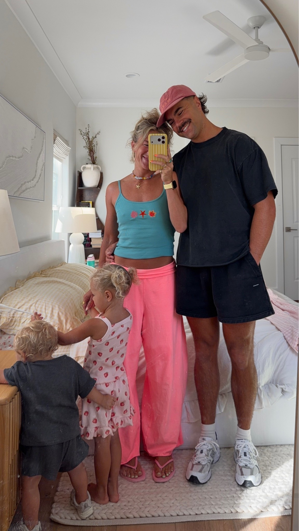 Fam ootd! I linked similar shoes to my flip flops & Jo’s sneakers 🩵🏄‍♀️

#LTKootd #LTKBaby #LTKKids