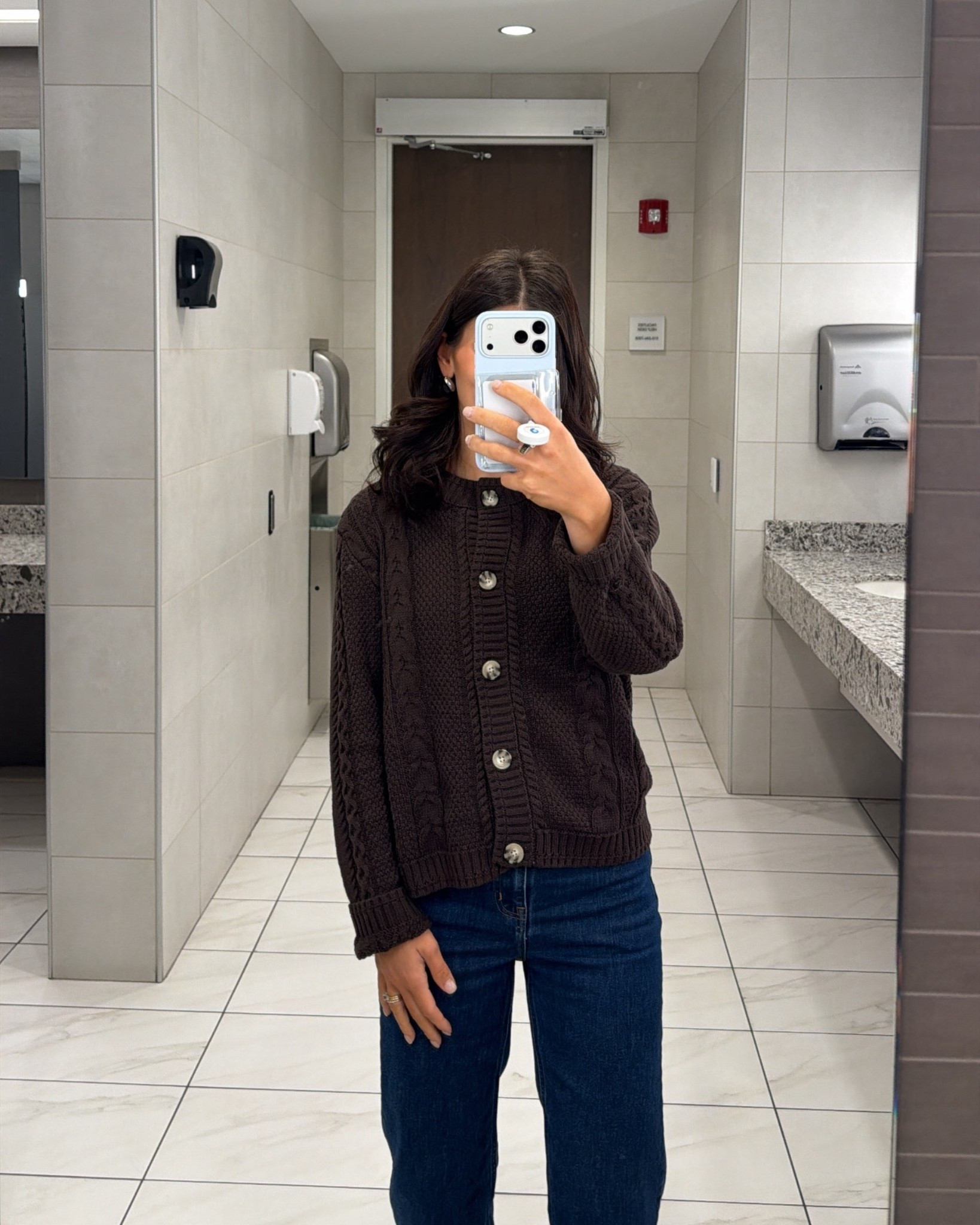 basic cardigan 🤎 wearing a small! 

#LTKStyleTip #LTKFindsUnder50 #LTKHoliday