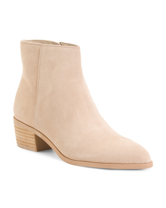 Suede Heel Boots | Marshalls