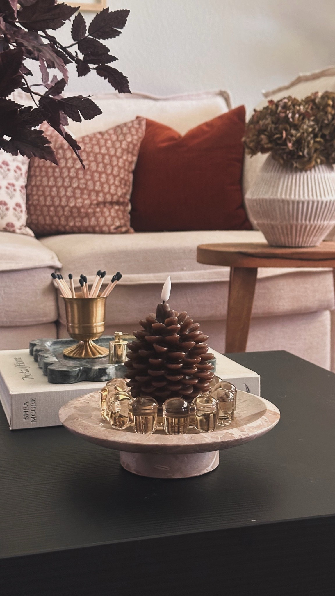 Love this pinecone candle + bubble dish! 🤎🤎🤎

#LTKHome #LTKSeasonal #LTKSaleAlert