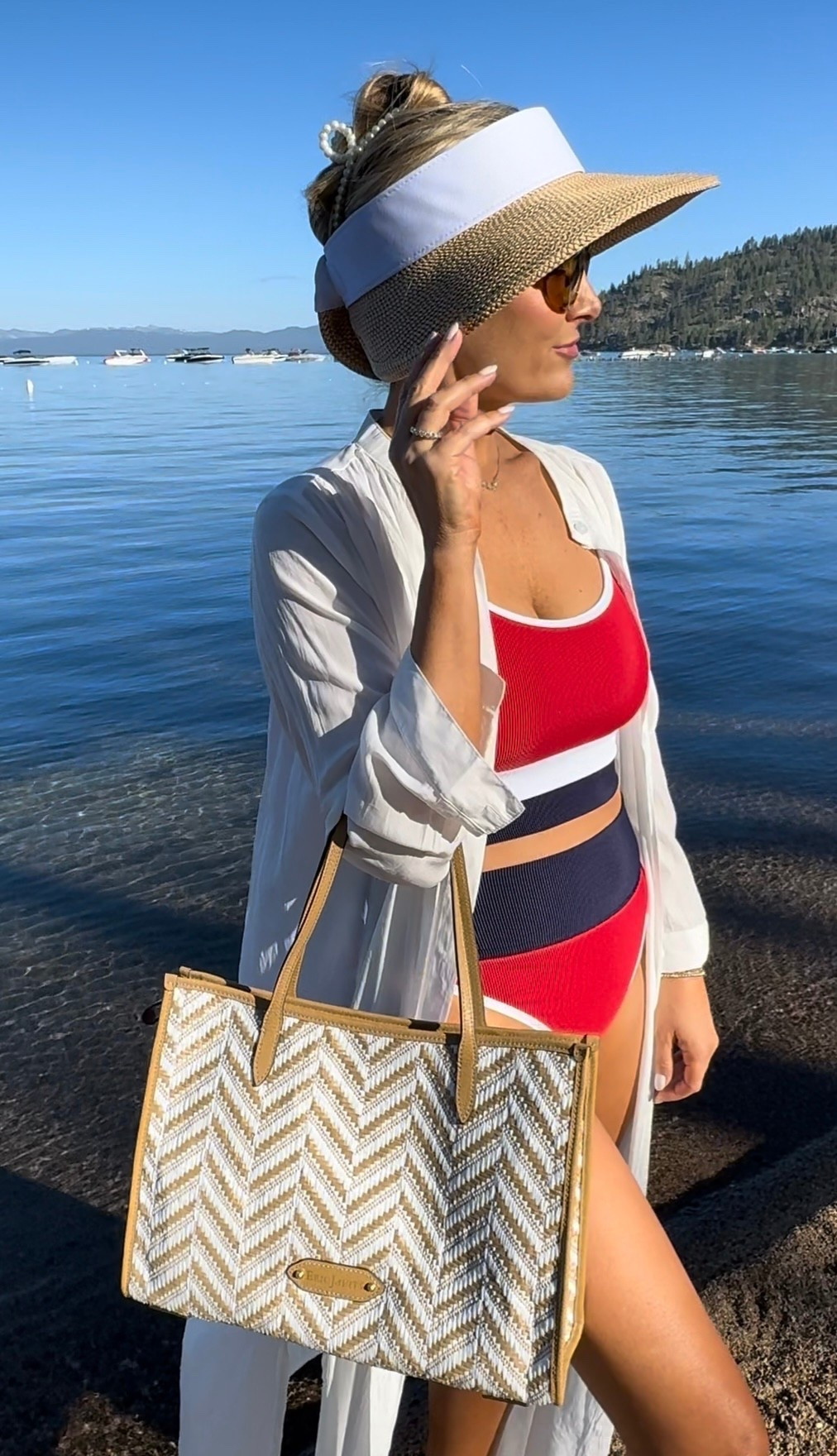 July 4 bikini wearing a medium

#LTKOver40 #LTKFindsUnder100 #LTKSwim