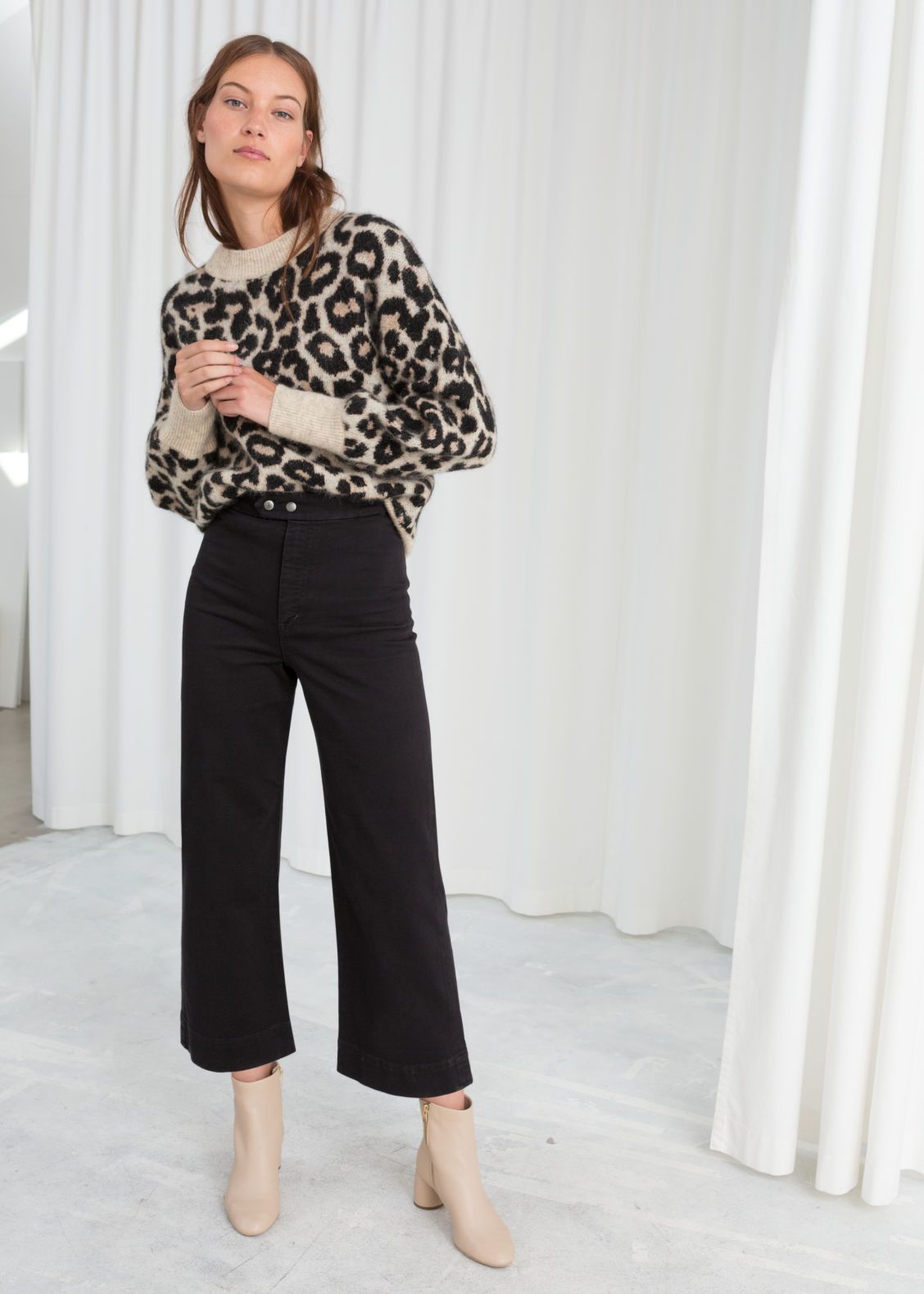 Twill Culotte Trousers | & Other Stories (EU + UK)
