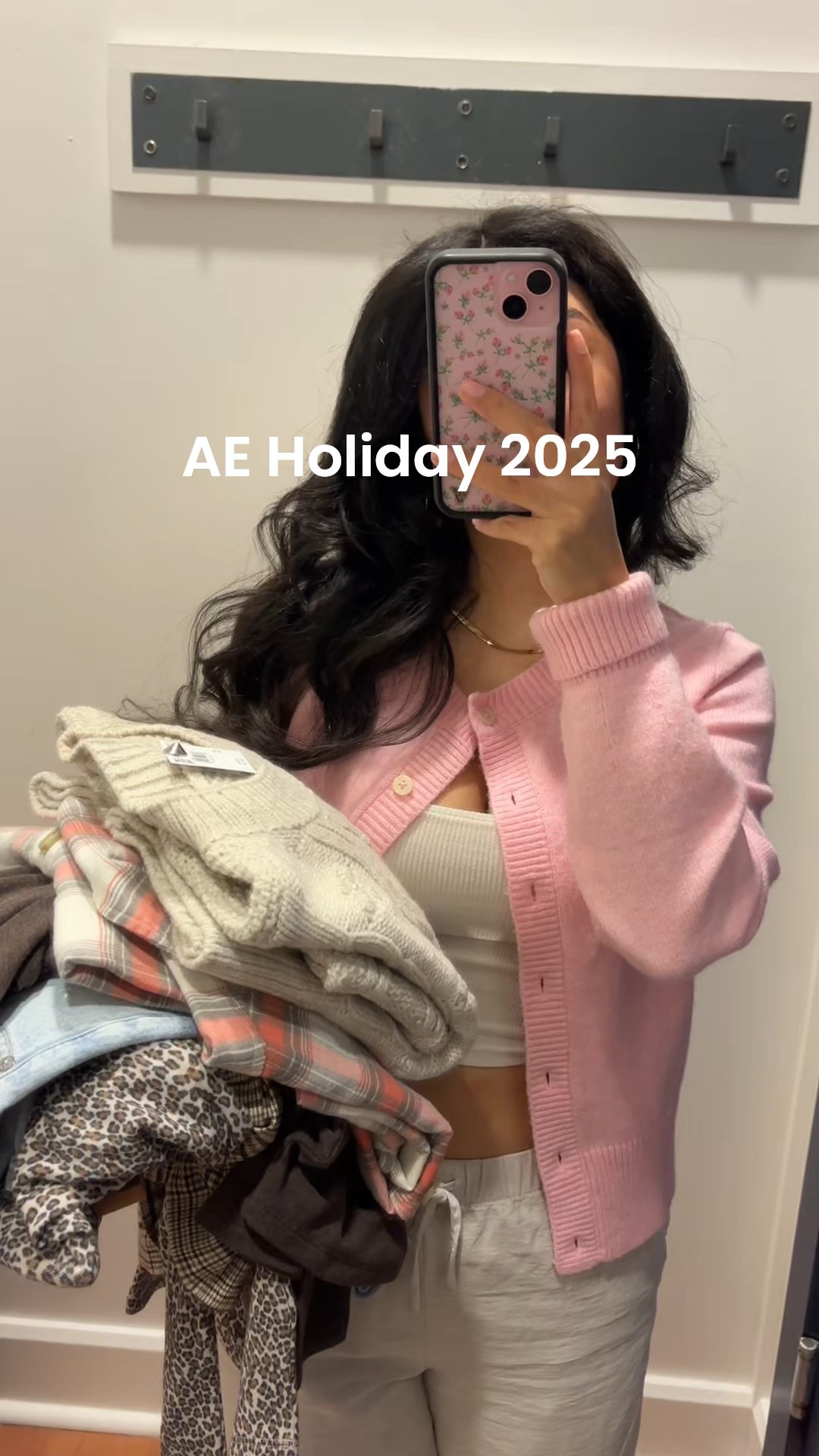 AE stovepipe jeans (2 regular)
AE plaid button up (xs)
AE snow stopper pearl sweater (s)
AE brown plaid skirt (0)
AE brown long sleeve tshirt (s)


#LTKStyleTip #LTKSaleAlert #LTKPetite