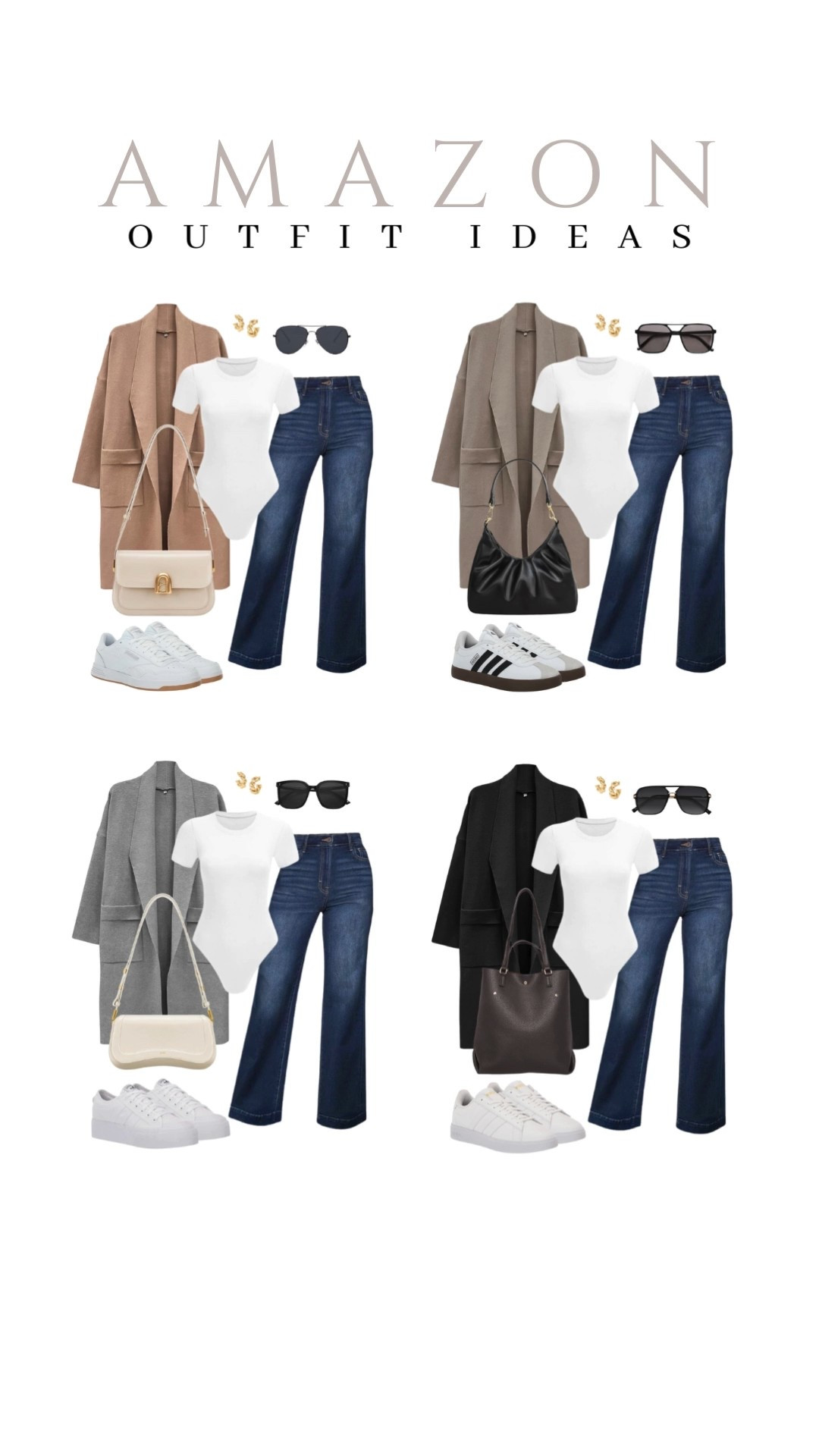 Here are some cozy outfits that will keep you warm and cute this season!
smart casual, basic tee bodysuit, wide leg jeans, crescent shoulder bag, beauty finds, affordable fashion, trendy look, viral products, casual outfit idea, how to style, ways to style, fall style, amazon fashion, affordable style, fall outfit idea

#LTKSeasonal #LTKU #LTKFindsUnder50