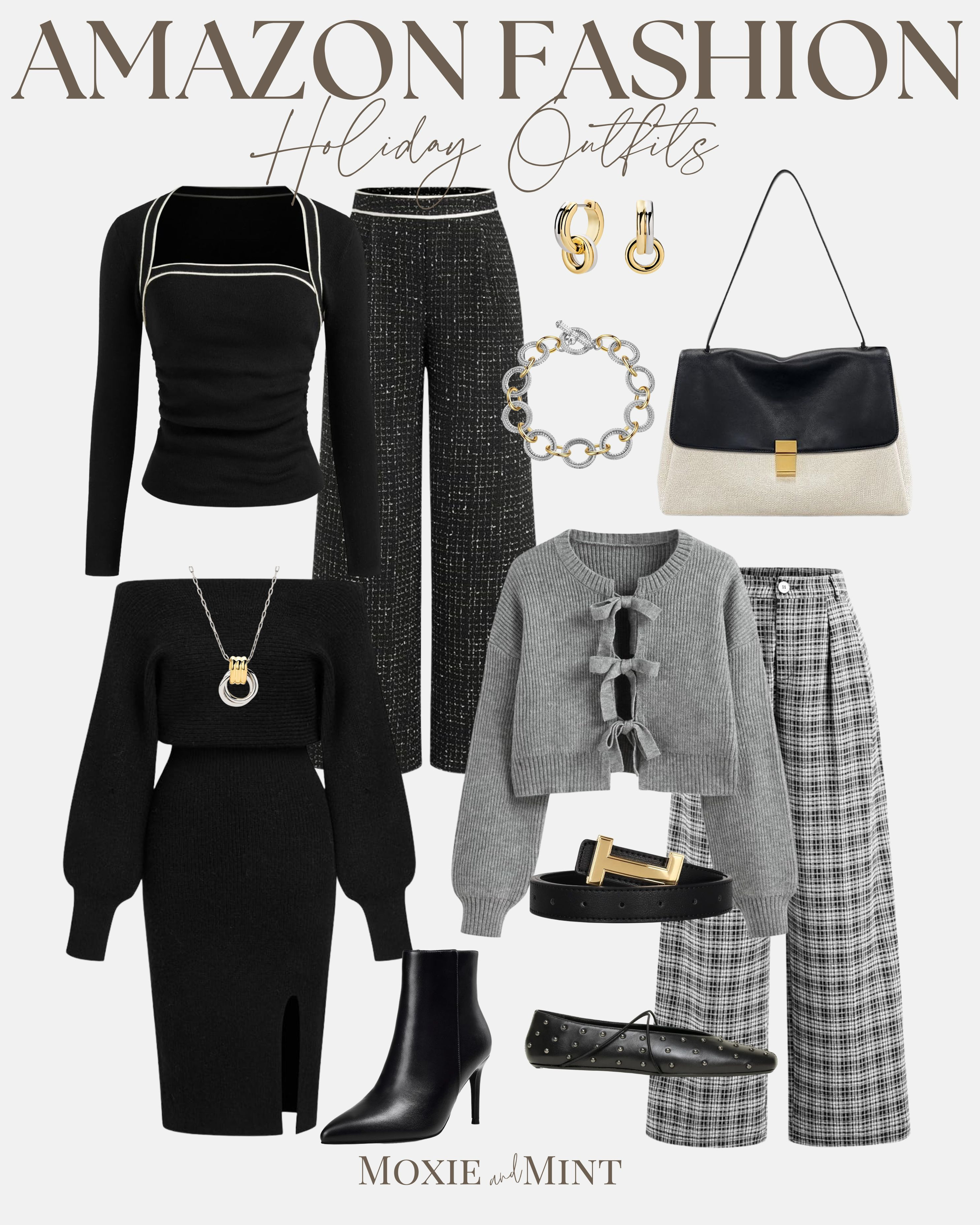 Holiday Outfits from Amazon!
Amazon Fashion / Amazon Beauty / Amazon Holiday / Sequin Mini Dresses / Velvet Jumpsuits / Satin Midi Skirts / Cozy Sweater Dresses / Faux Fur Coats / Metallic Blouses / Turtleneck Knit Dresses / Plaid Mini Skirts / Luxe Loungewear Sets / Red & Green Dresses / Statement Earrings / Sparkly Hair Accessories / Heeled Ankle Boots / Classic Black Pumps / Velvet Headbands / Holiday Blazers / Matching Knit Sets / Wide-Leg Trousers / Shimmery Tops / Faux Leather Pants / Festive Cardigans / Holiday Pajama Sets / Rhinestone Bags / Layered Gold Jewelry / Winter Tights & Hosiery 

 #LTKHoliday #LTKootd #LTKSeasonal