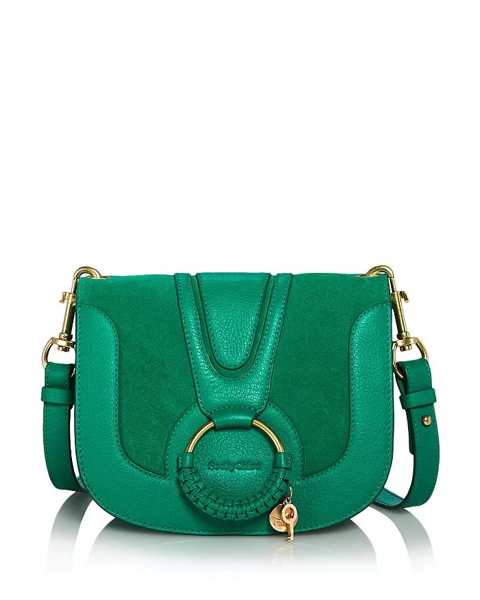 Hana Small Leather & Suede Crossbody | Bloomingdale's (US)
