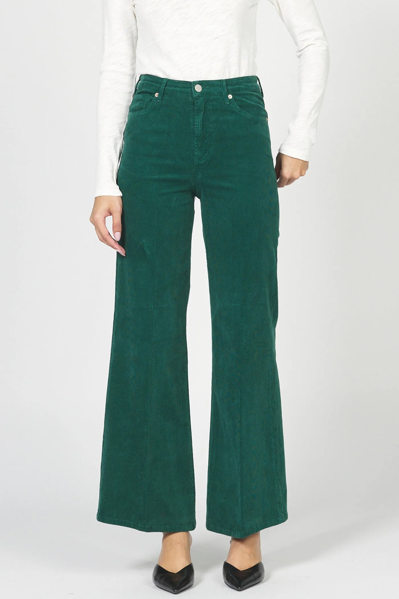 FIONA WIDE LEG PANT  CORDUROY | Dear John Denim