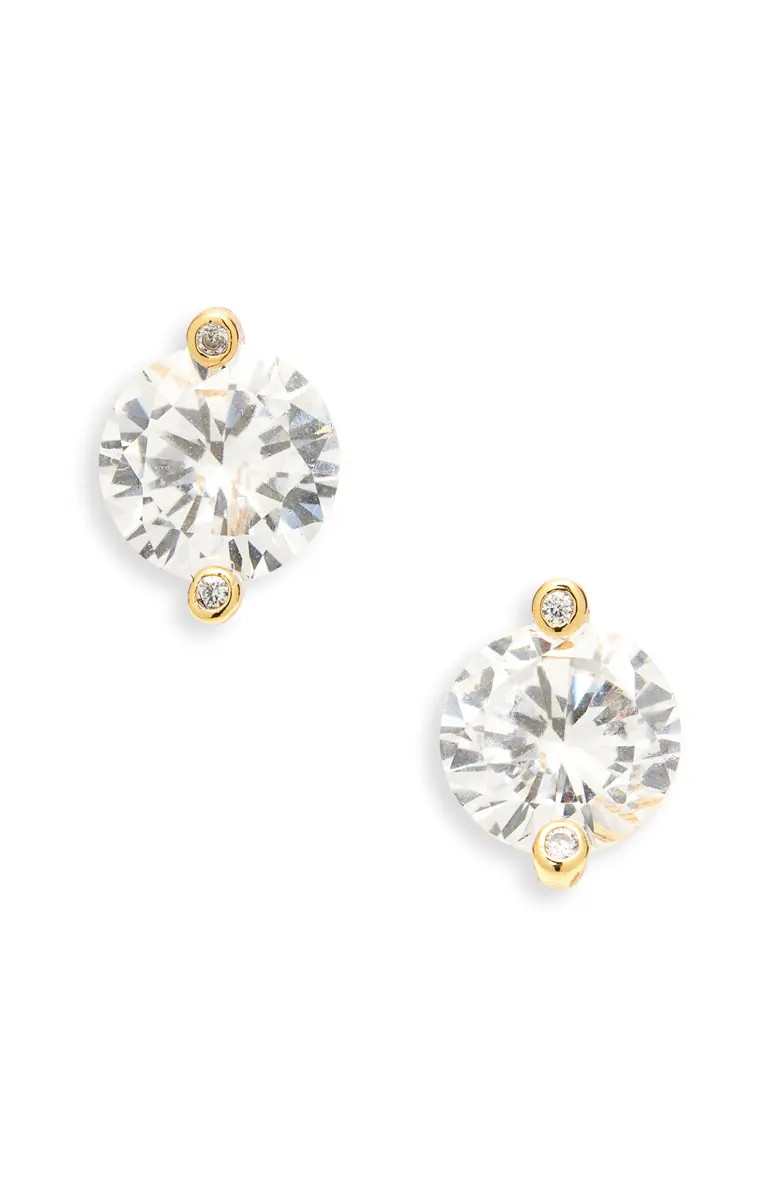KATE SPADE SATURDAY brilliant statements duo prong stud earrings | Nordstromrack | Nordstrom Rack