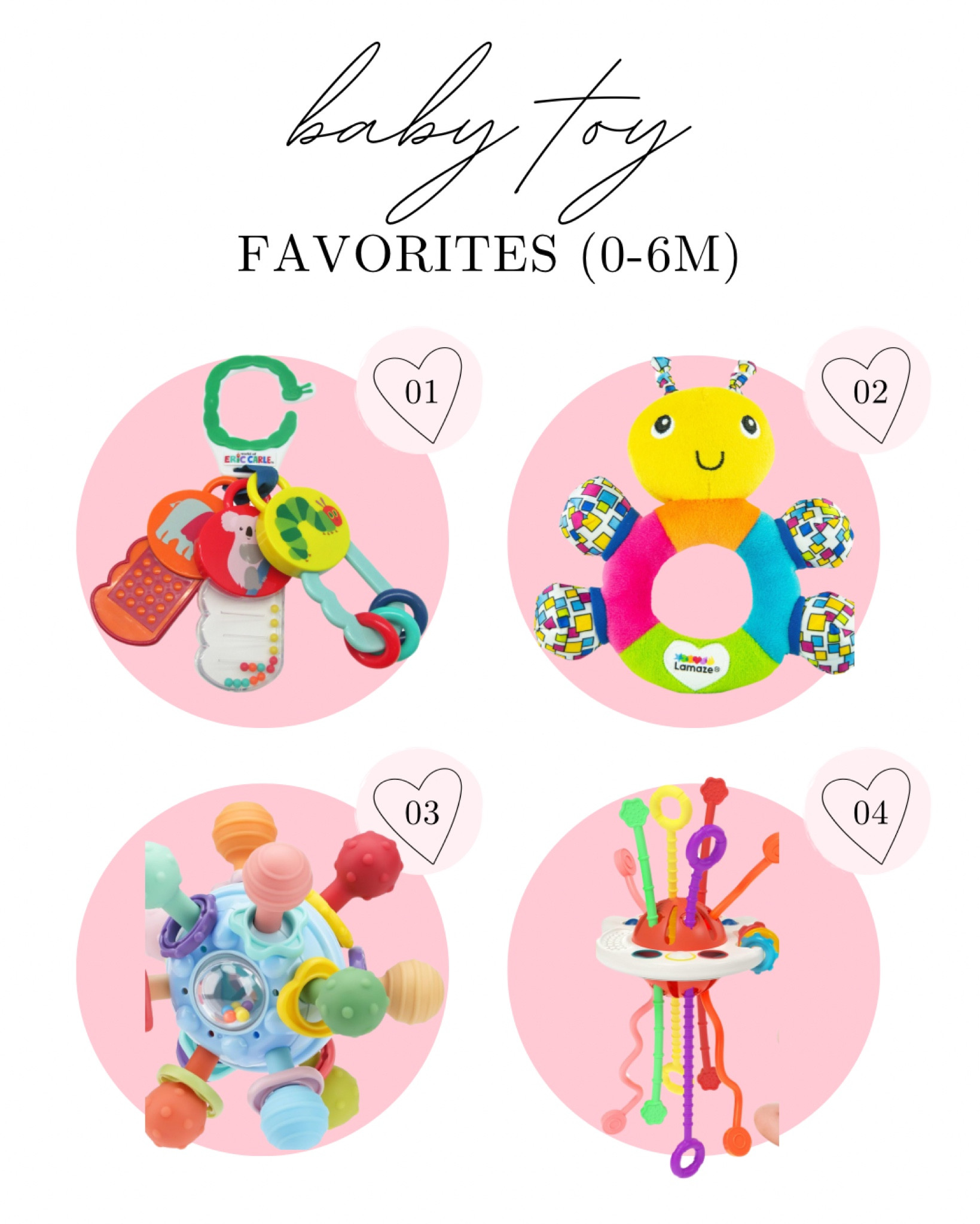 Baby Toy must haves ✨

Our favorite baby toys 0-6months
Montessori Toys 

#LTKBaby #LTKKids #LTKBump