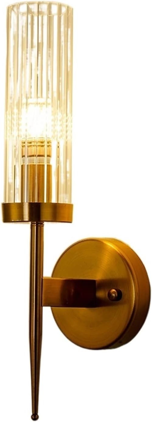 OZZKI Wall Mounted Light Personality Single and Double Head Glass Wall Sconces Nordic Simple Bedr... | Amazon (US)