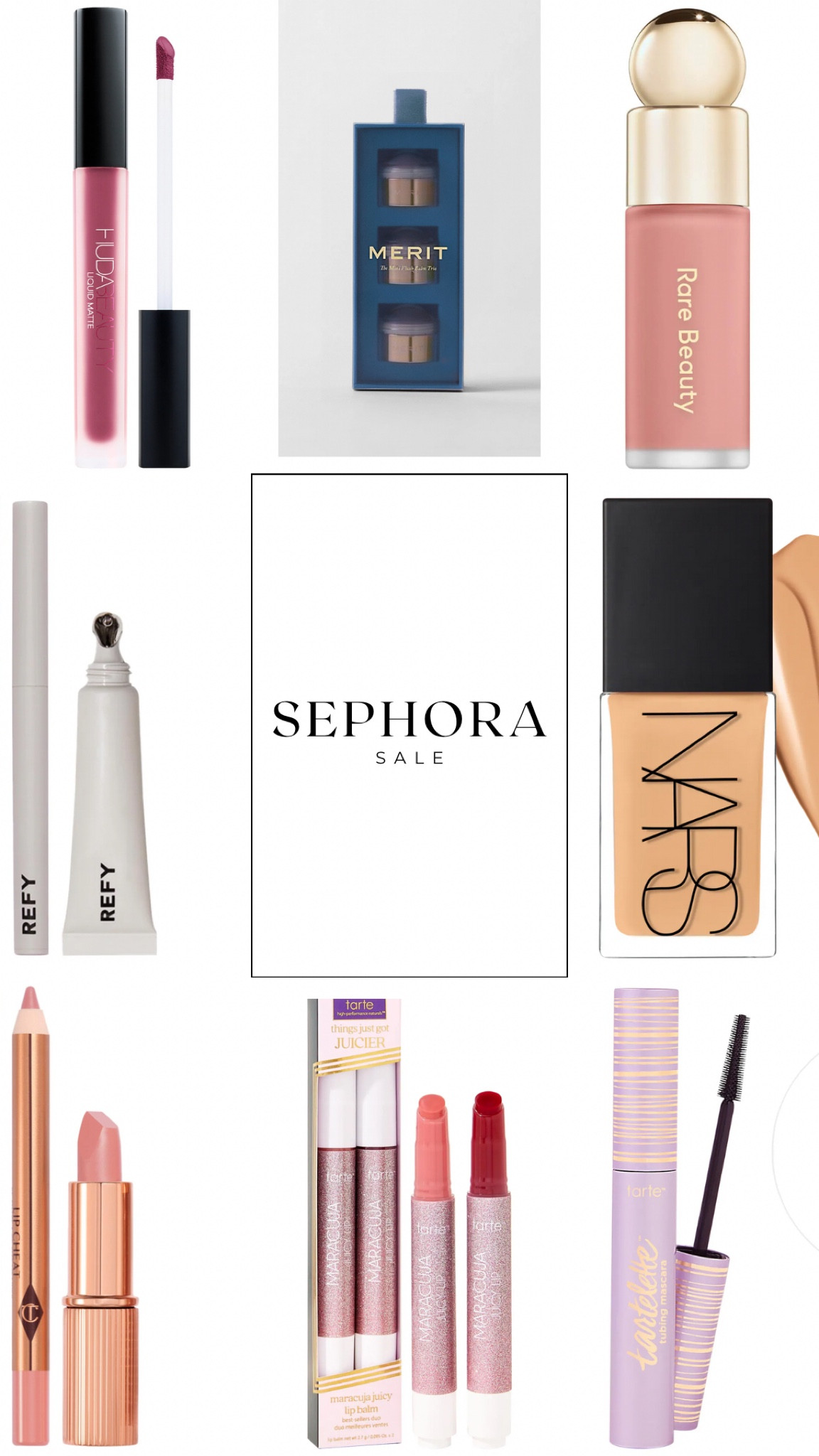 My Sephora tried and trues! #SephoraSale 

#LTKSaleAlert #LTKHoliday #LTKFindsUnder50