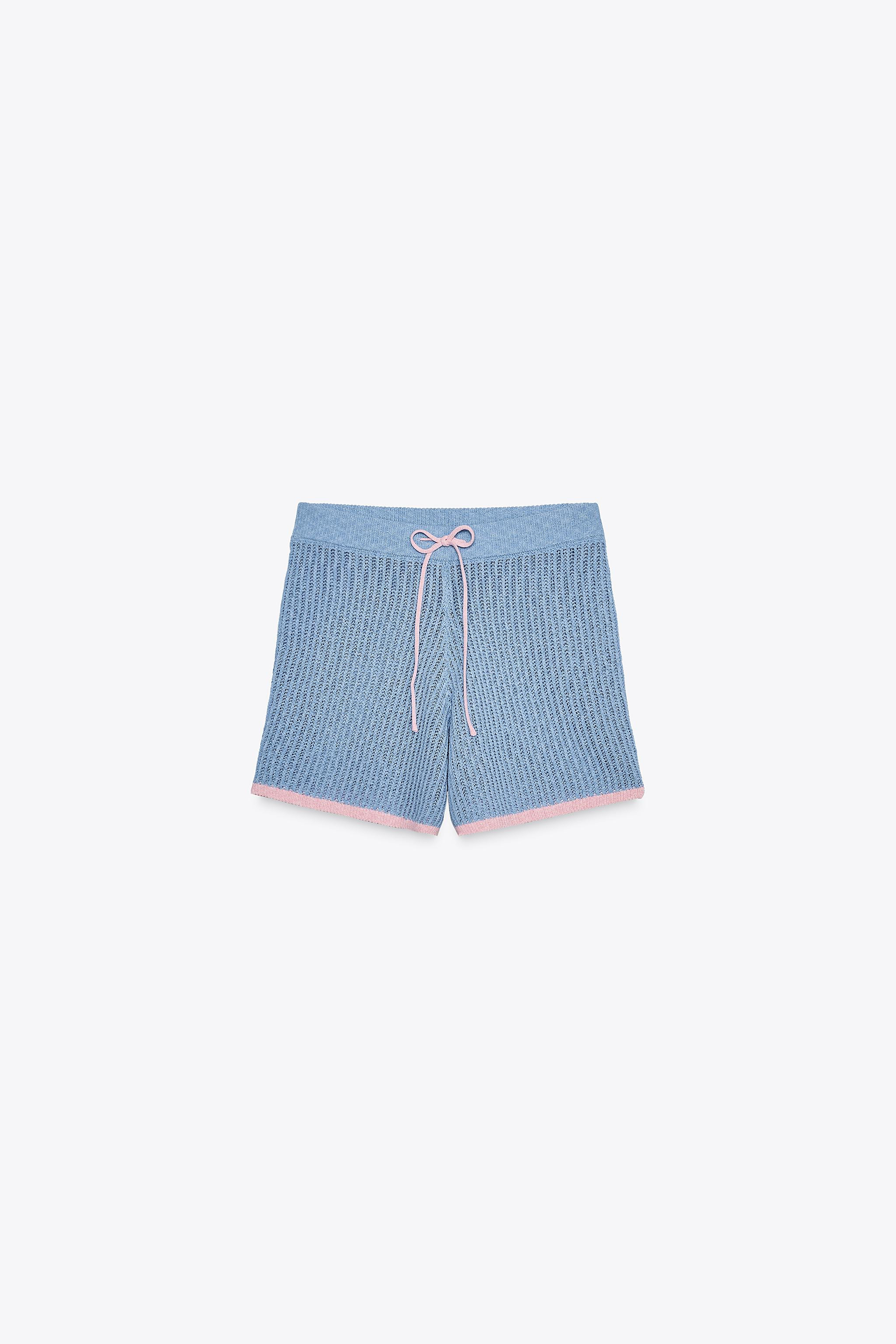 KNIT SHORTS | Zara US
