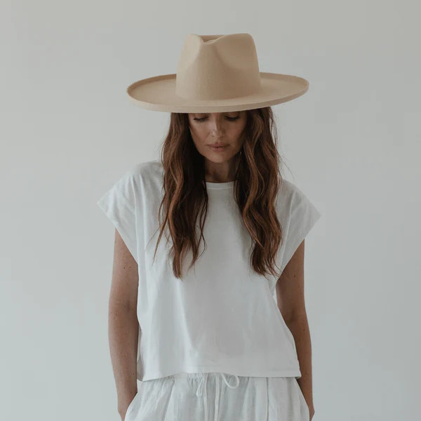Amelia Pencil Brim Fedora | Gigi Pip