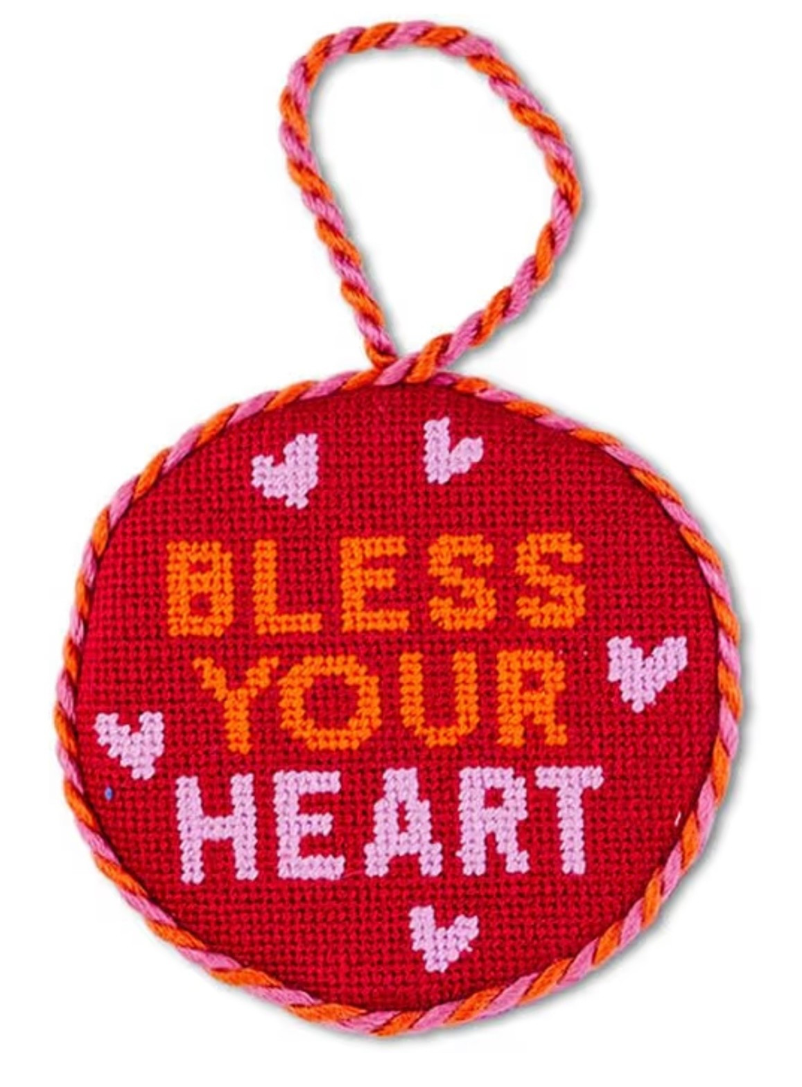 Southern charm at its finest ❤️ The Furbish 3.5” needlepoint “Bless Your Heart” ornament makes a fun Valentine’s Day gift

#LTKFurbish #LTKNeedlepoint #LTKAmazon #LTKGifting 

#LTKHome #LTKSeasonal #LTKValentine
