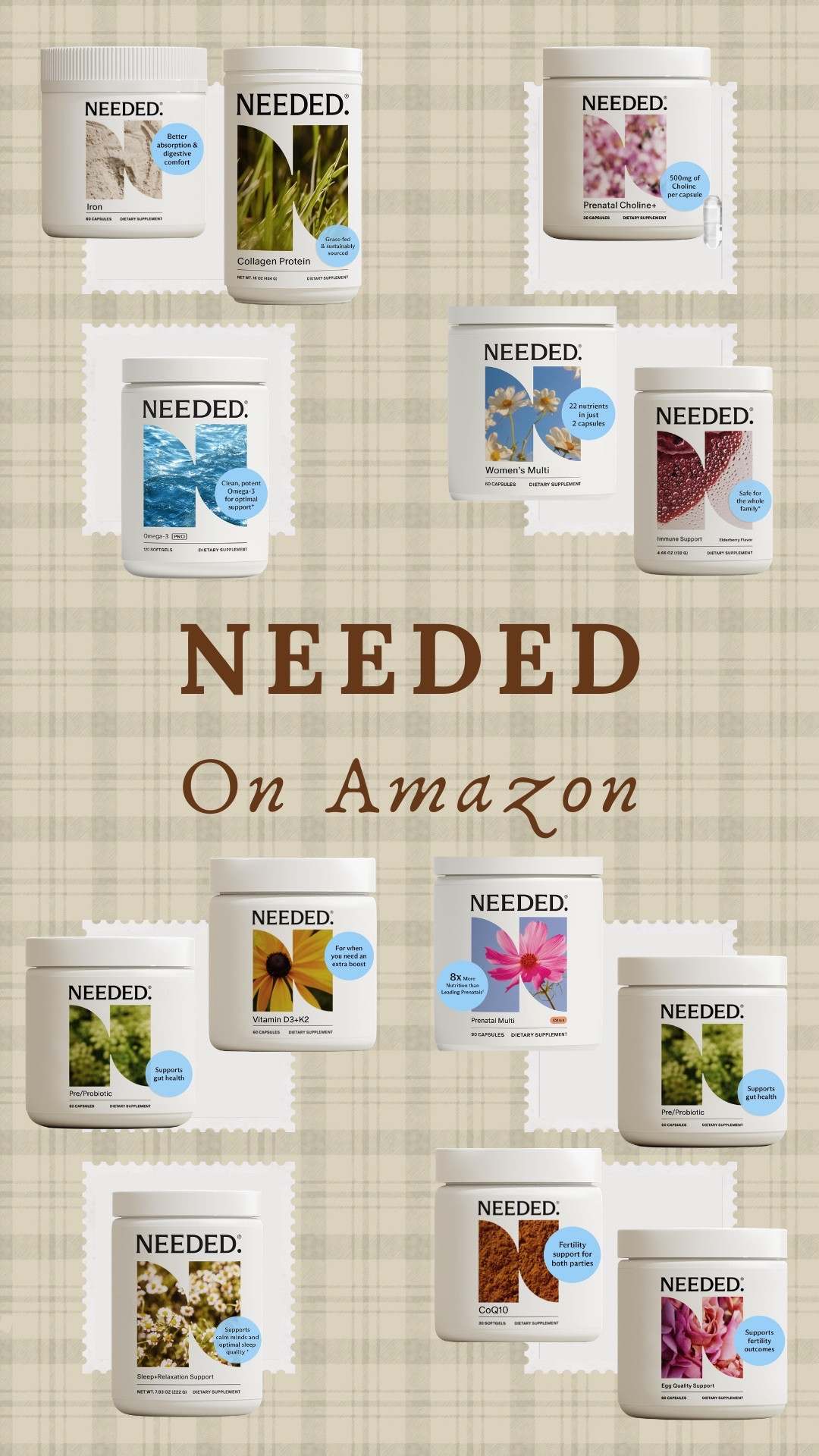 Some of my favorite Needed products!!

#LTKfoodie #LTKselfcare #LTKmomlife