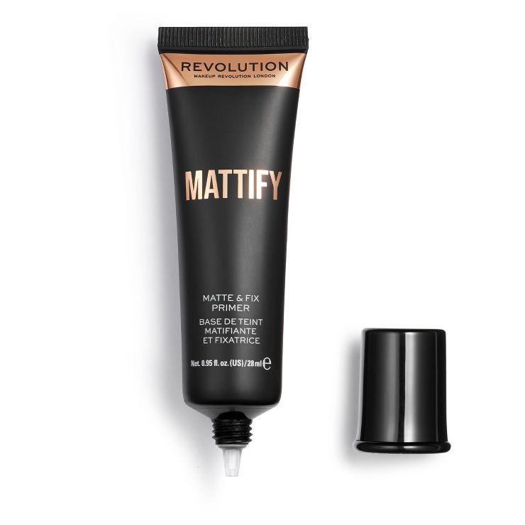 Makeup Revolution Matte & Fix Mattify Primer - 0.5 fl oz | Target