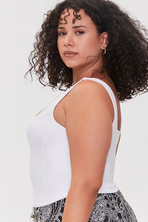 Plus Size Seamed Crop Top | Forever 21 | Forever 21 (US)