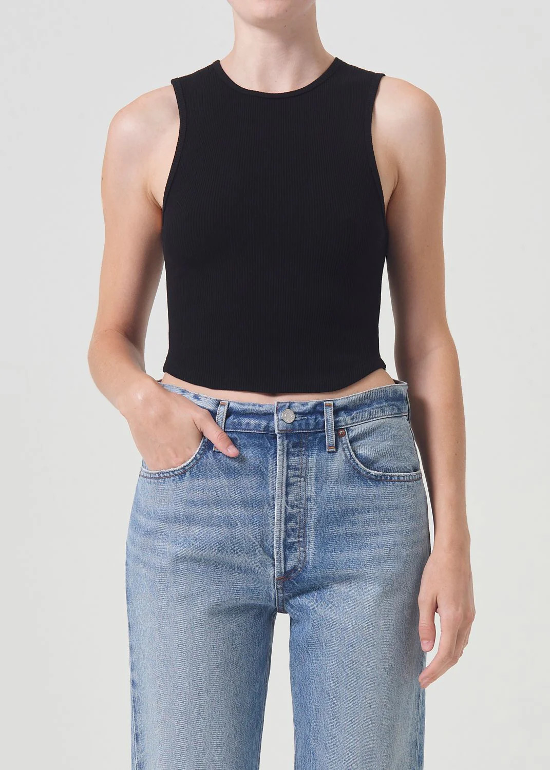 Nova Tank in Black | AGOLDE