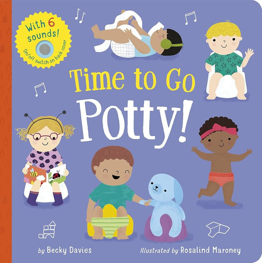 Time to Go Potty!: Includes 6 Sounds and an On/Off Switch on the Back Cover! | Amazon (US)
