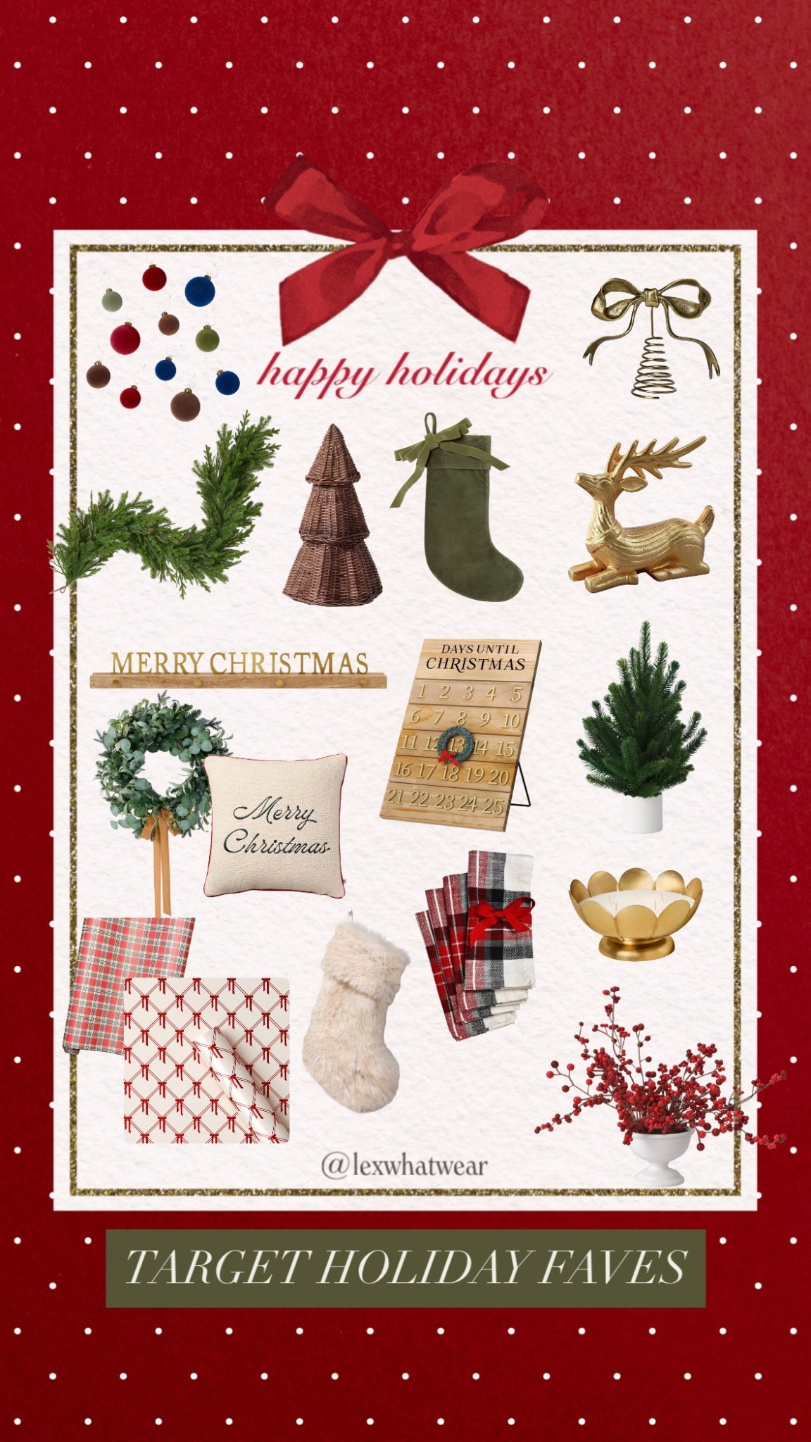 Target Holiday Faves: Home Decor!! ♥️ 

#LTKHome #LTKGiftGuide #LTKHoliday