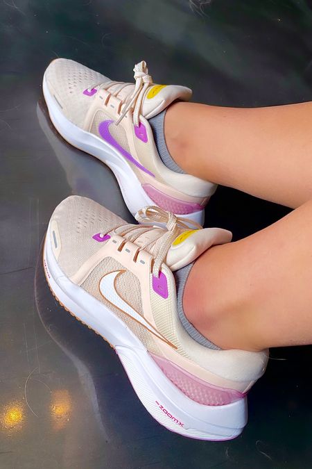Nike vomero 16’s 💜💖💛 #workoutshoes #runningshoes #tennisshoes 

#LTKshoecrush