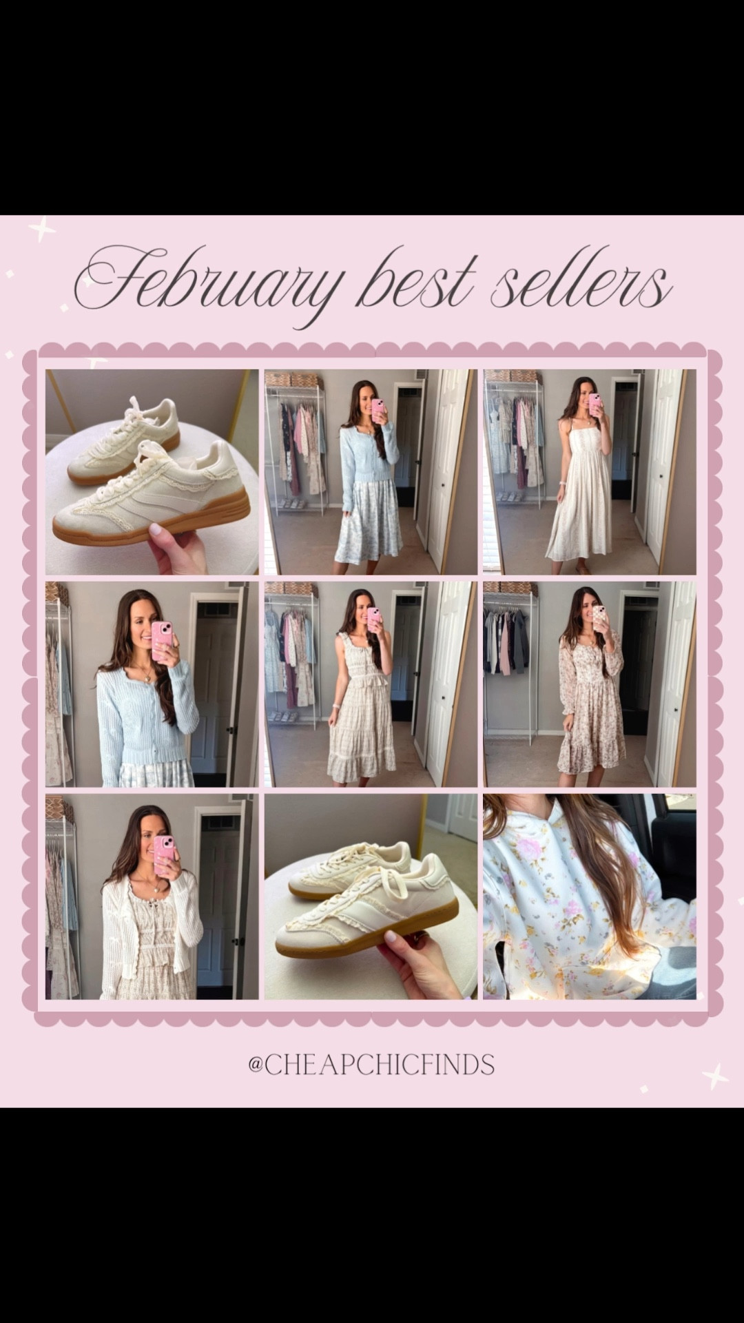 February’s best sellers!!

Walmart Bridgerton collection
Walmart lace sneakers
Target lace sneakers

#walmartfashion #viralwalmart 

#LTKSeasonal #LTKTall