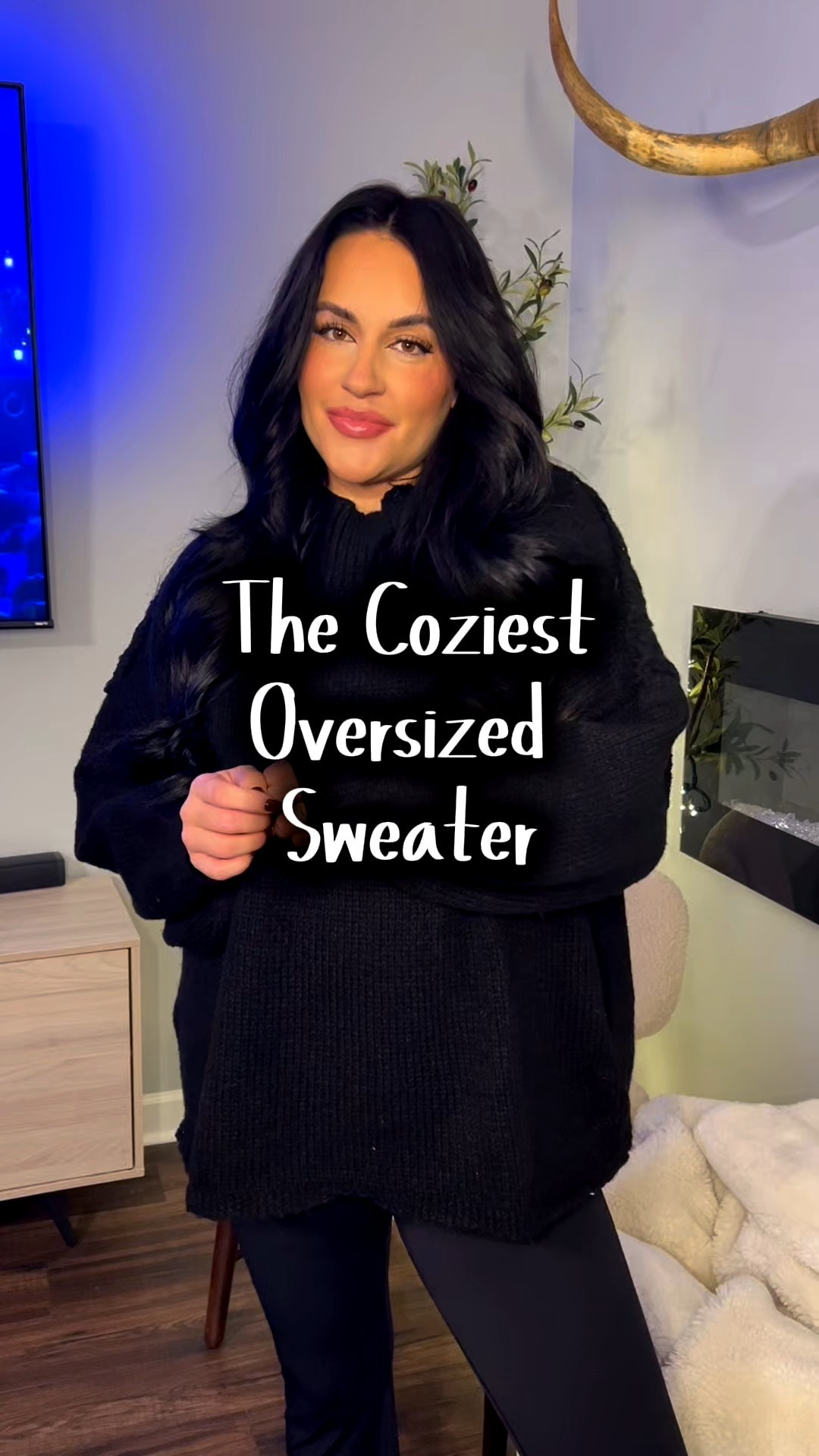 The coziest oversized sweater everrrrr. I need it in every color!! 

#LTKHoliday #LTKootd #LTKPlusSize