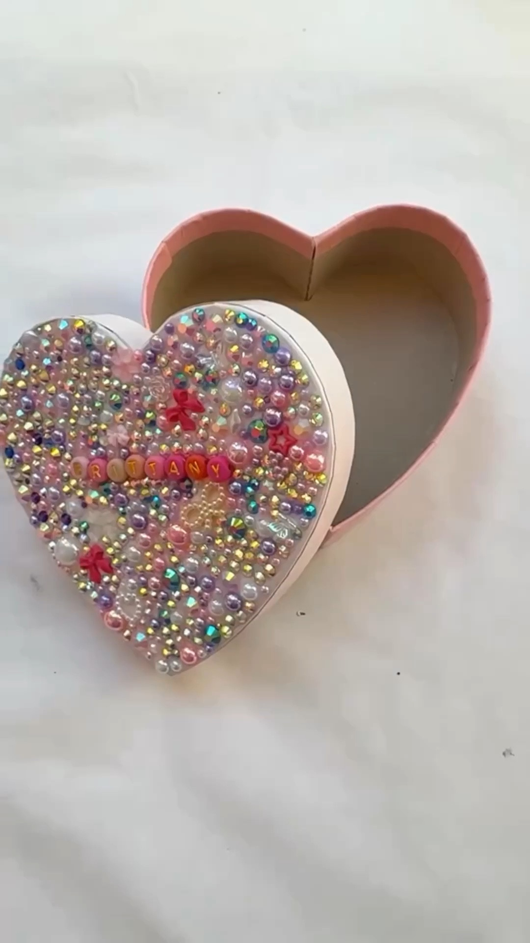 our mom and daughter craft nights are my favorite thing we do together — i never want them to stop. 🤍

decorating paper mache boxes with rhinestones, letter beads & gems — simple, a little tedious, and so worth it. Brooklyn made her own and we are both obsessed with how they turned out.

these boxes come in so many shapes too (oval, circle, square & more!) so it doesn’t have to be a heart 🌸 

i’m also linking some flower gems and flatback charms if you want to make yours feel extra spring-y ✨



#LTKmomlife #LTKSeasonal #LTKKids