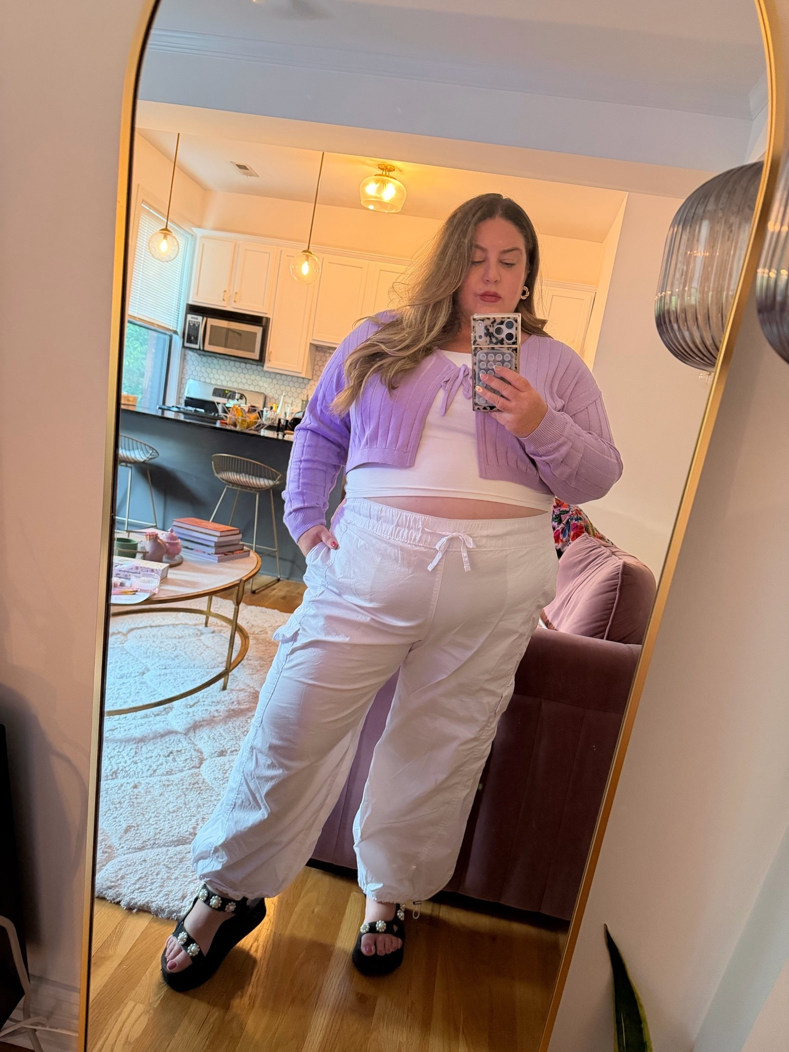 Sweater and pants are both Lane Bryant who is having a 90% off BOGO deal today. Buy one item get 90% the other!!!

#LTKPlusSize #LTKSaleAlert #LTKootd