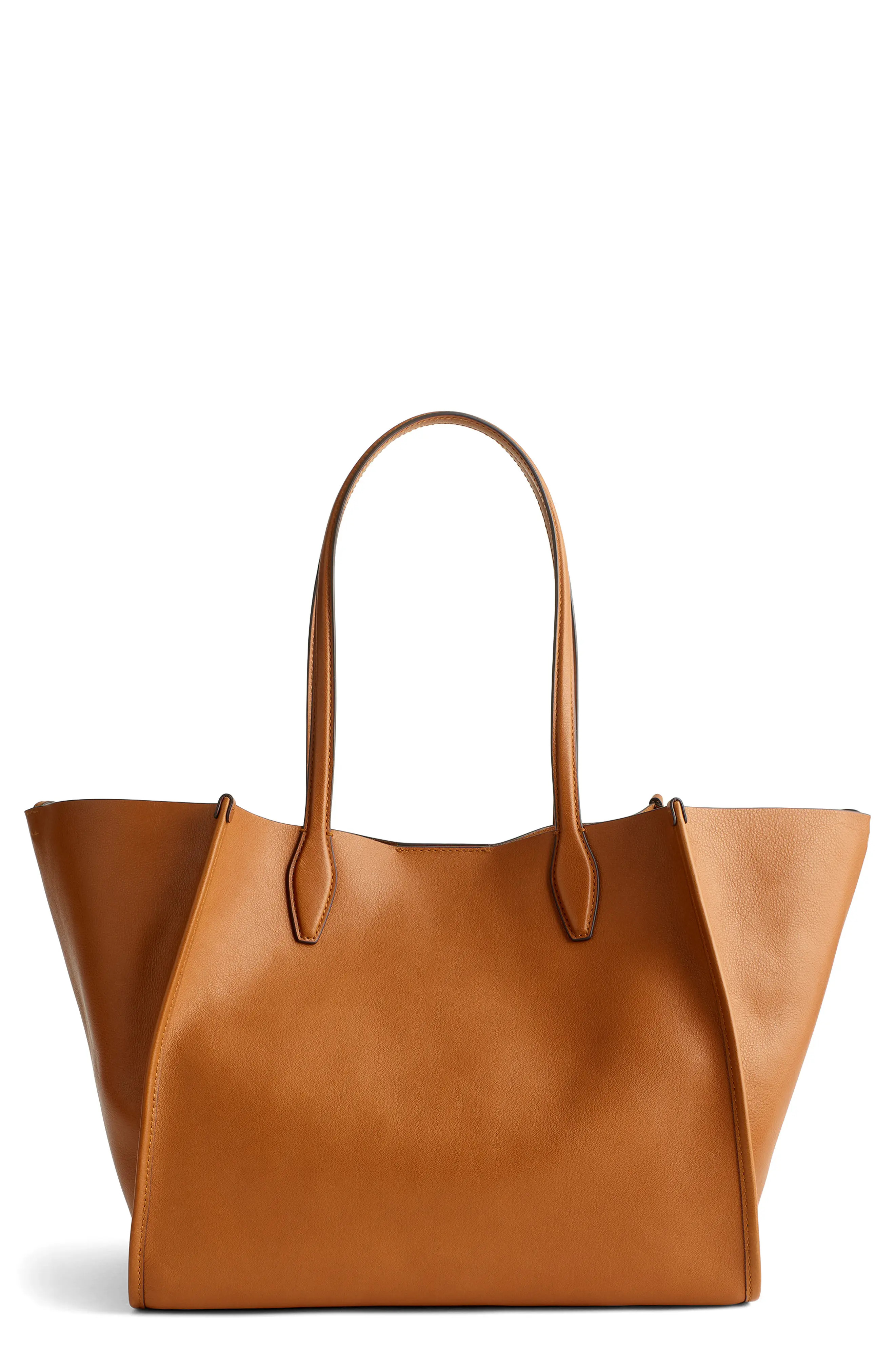 Madewell The Lexington Leather Tote in Hot Coffee at Nordstrom | Nordstrom