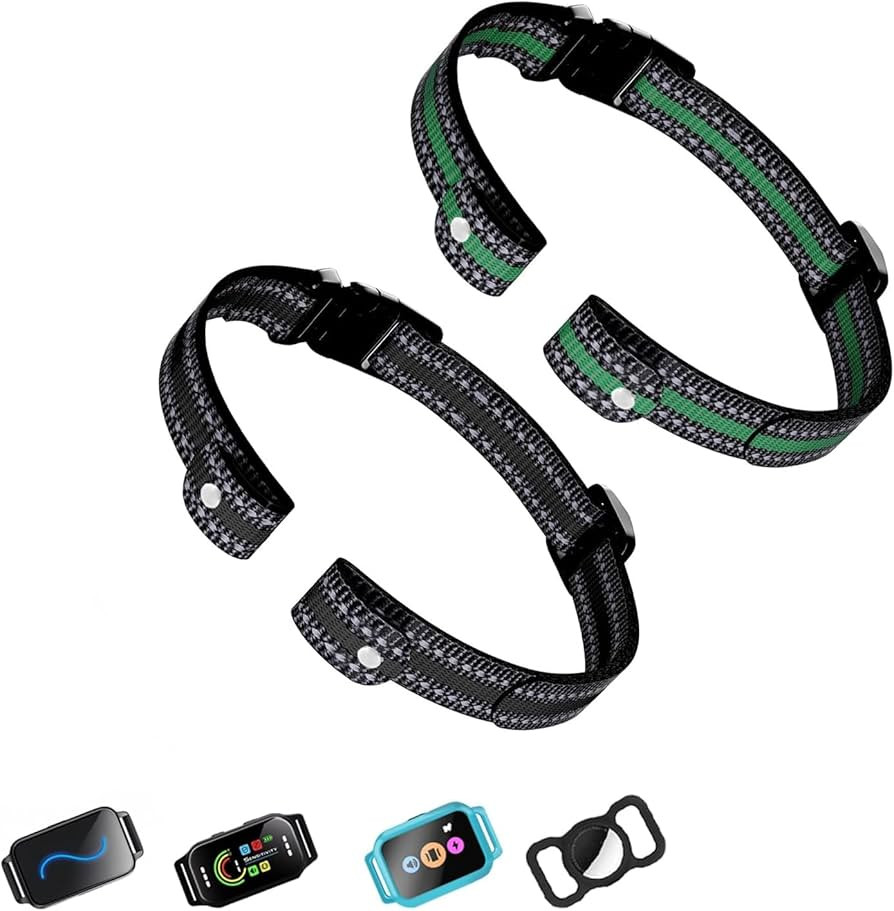 Aikko 2-Pack Shock Collar Replacement Straps – Adjustable Nylon Bands for Dog Training E-Collar... | Amazon (US)