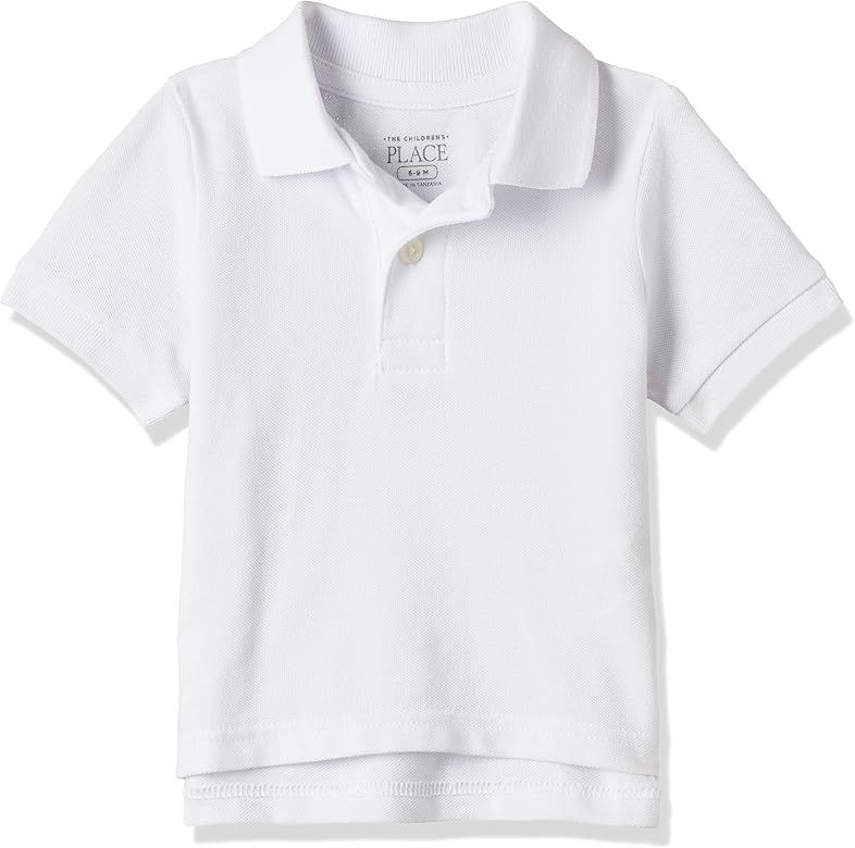 The Children's Place Baby Boys' Toddler Multipack Short Sleeve Pique Polos | Amazon (US)