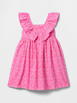 babyGap Print Ruffle Dress | Gap Factory