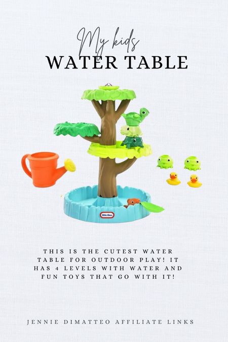 The cutest water table and my kids love it so much!! Perfect for summer coming up
Water Table. Summer Toys. Outdoor Toys. 

#LTKfamily #LTKkids #LTKhome