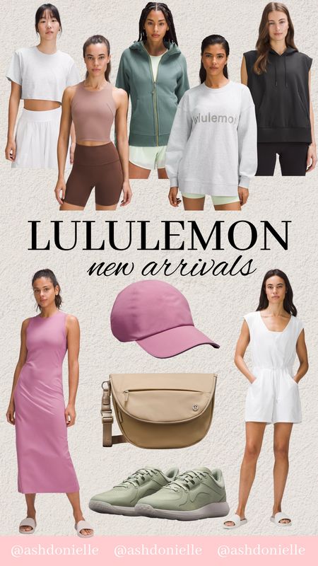 Lululemon new arrivals!

Tank top, sweatshirt, muscle tank, jacket, cropped T-shirt, maxi dress, romper, purse, hat, sneakers

#LTKstyletip #LTKfit #LTKSeasonal