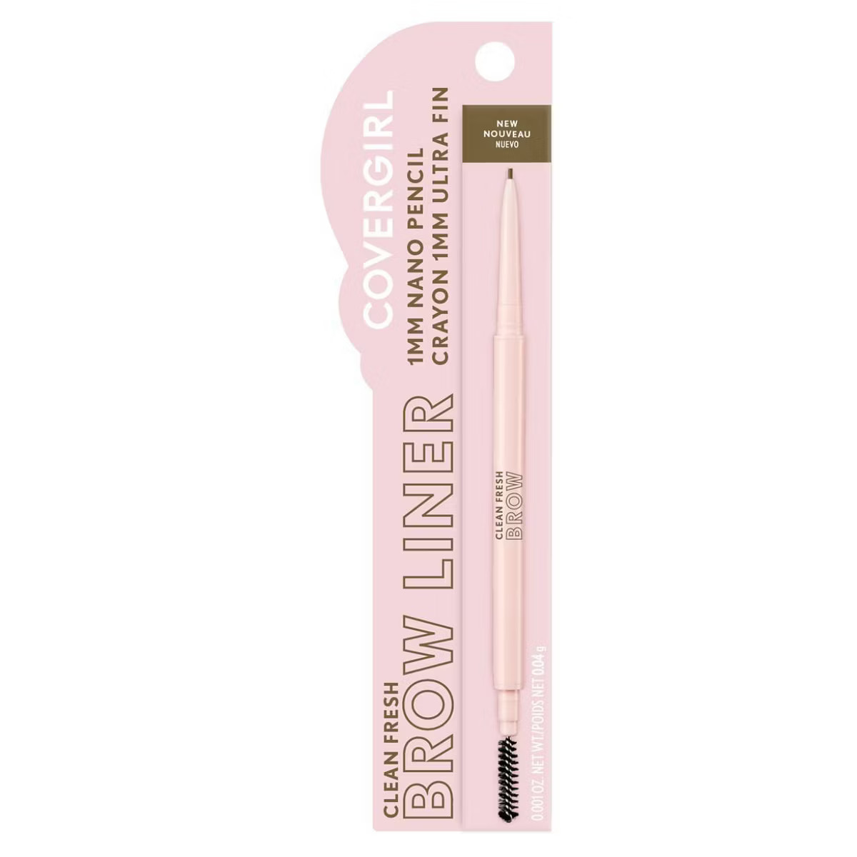 COVERGIRL Clean Fresh Brow Nano Eyebrow Pencil - 400 Soft Brown - 0.001oz | Target