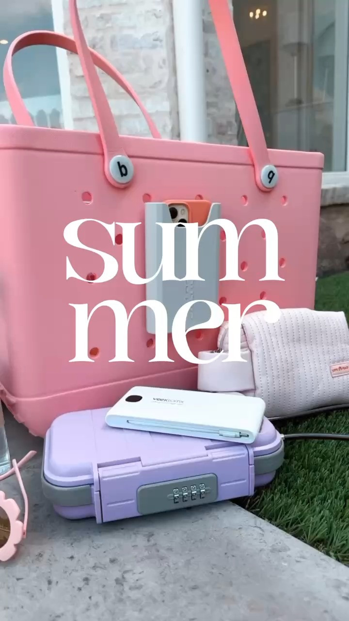 Summer made easy with all the must-haves—like the perfect Bogg Bag, breezy portable fan, cute water bottle, colorful towels, and other essentials for every sunny adventure! Shop it all on my LTK. #SummerEssentials #LTKFinds #BeachDayVibes #AmazonFavorites #WarmWeatherMustHaves 

 #LTKSeasonal #LTKU #LTKFamily
