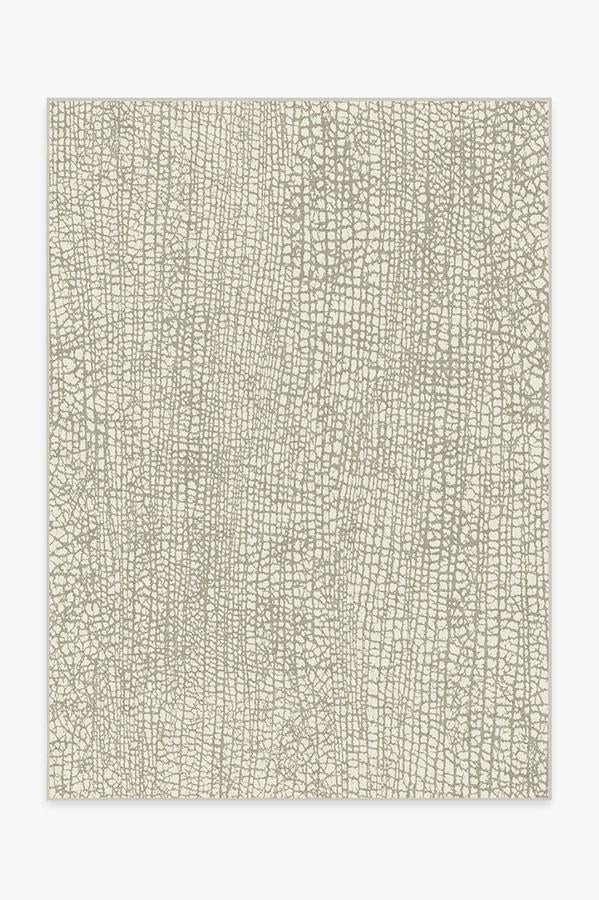 Crackle Light Grey Rug | Ruggable